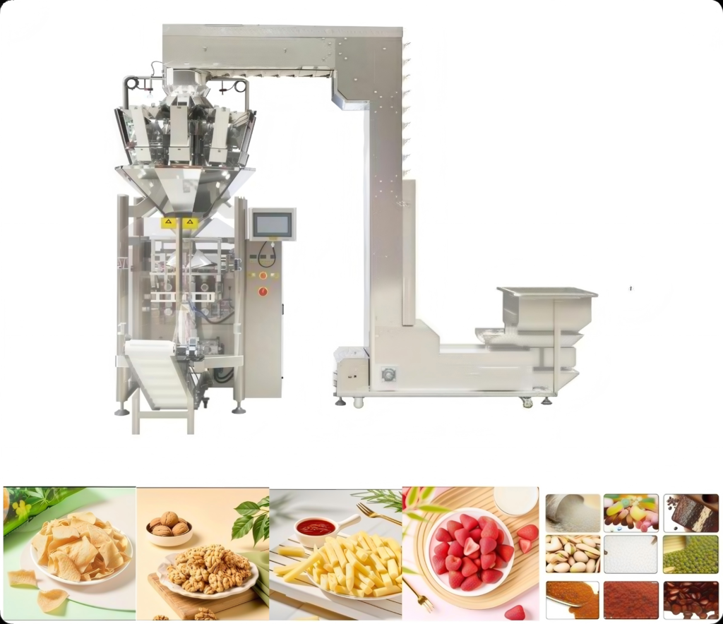 Combine machine Granule Packing Machine Model: TP-420W - Granule Packing Machine - toplinkpack.com
