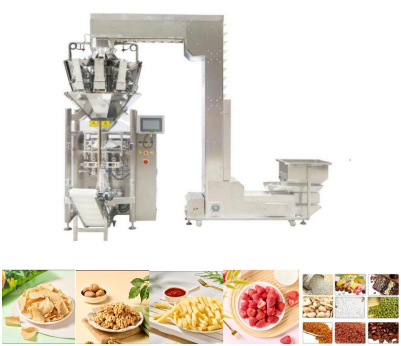Combine machine Granule Packing Machine Model: TP-420W - Granule Packing Machine - toplinkpack.com