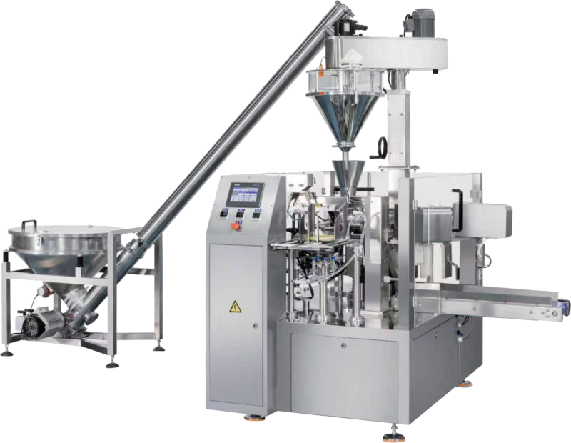 Rotary Premade Pouch Machine with Auger Filler - Pre-made Packaging Machine - toplinkpack.com