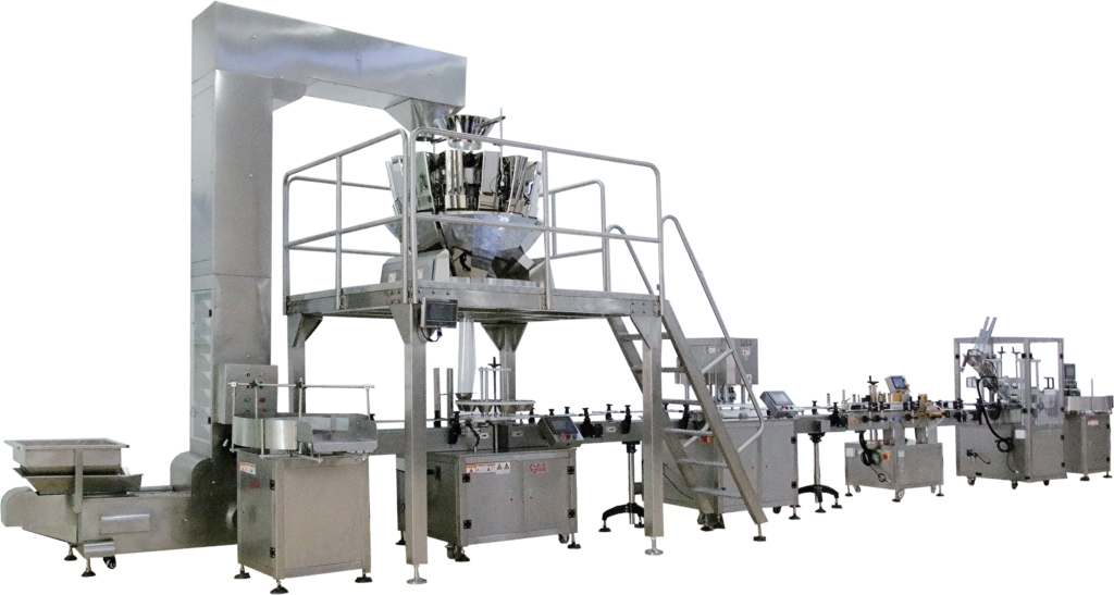 Full Automatic Canning Packaging Line  Model: TP-200F - Granule Packing Machine - toplinkpack.com