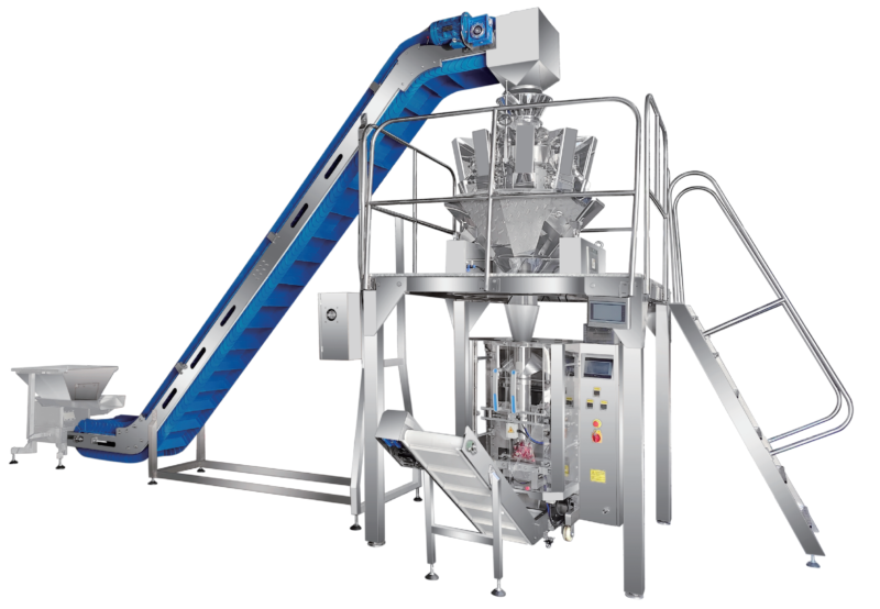 Large Vaccum Packing Machine With Multi Heads Weigher/Auger Filler System - Granule Packing Machine - toplinkpack.com